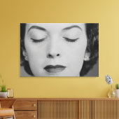 Mature Woman 2 Leinwanddruck (Insitu (Wohnzimmer))