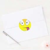Maturity Smilie Runder Aufkleber (Umschlag)