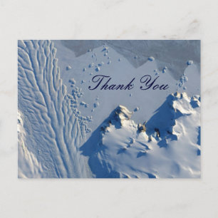Matusevich-Gletscher, Antarktika Danke Postkarte