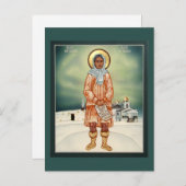 Matushka Olga von Alaska Gebet Card Postkarte (Vorne/Hinten)