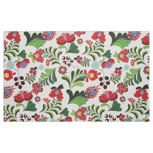 Matyo Floral Pattern Stoff (Fat Quarter (45,7 x 55,9 cm))