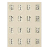 Matzah-Ball-Suppe Tischdecke (Vorderseite)