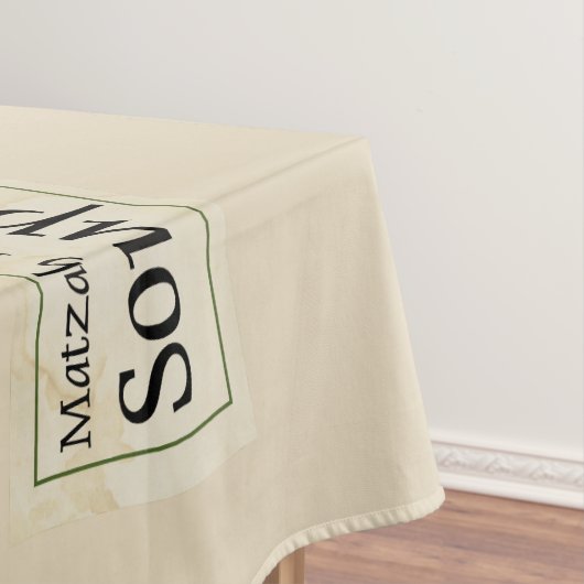 Matzah-Ball-Suppe Tischdecke (Beispiel)