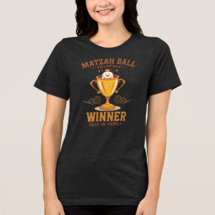 Matzah-Bällchen-Suppen-Liebhaber Tri-Blend Shirt