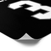 Matzah Ballers 3 Funny Jewish Pun Basketball Team Poster (Ecke)