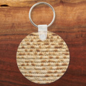 Matzah Biscuit Brot Schlüsselanhänger (Vorderseite)
