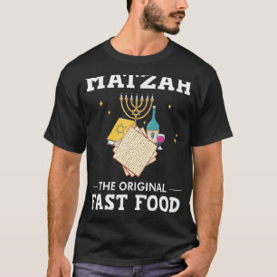 Matzah, der ursprüngliche Fast Food Pessach jüdisc T-Shirt