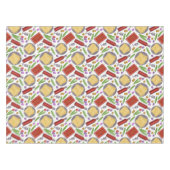 Matzah Flatbread und Wein Tischdecke (Vorderseite (Horizontal))