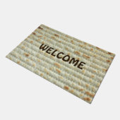 Matzah Fußmatte (Schrägansicht)