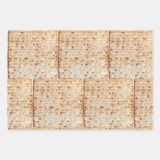 Matzah Geschenkpapier Set (Vorderseite)