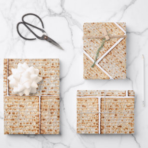 Matzah Geschenkpapier Set