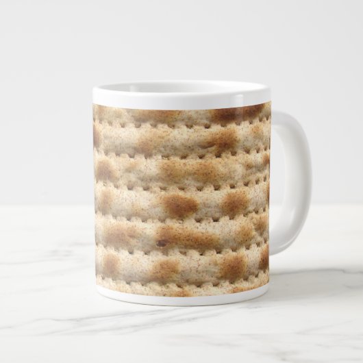 Matzah Jumbo-Tasse (Vorderseite Rechts)