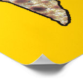 Matzah Map Israel - Schreiben Sie Ihren eigenen Te Poster (Ecke)