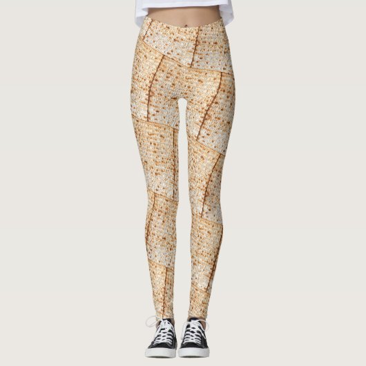Matzah Passover Leggings (Vorderseite)