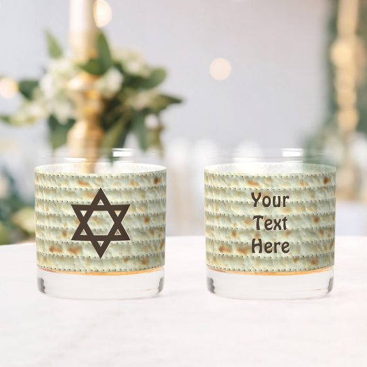 Matzah Whiskyglas (Insitu (Hochzeit))