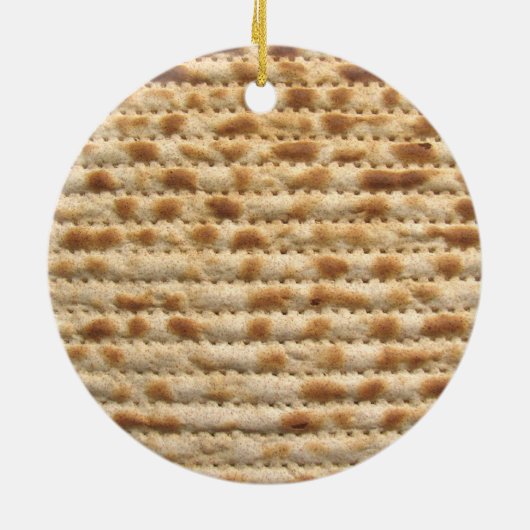 Matzahkeks Flatbreadverzierung/-dekoration Keramikornament (Hinten)