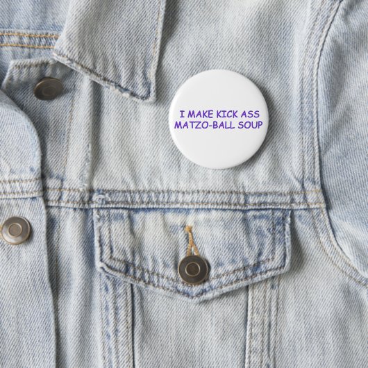 MATZO-BALL MEISTER BUTTON (Beispiel)