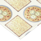 Matzo Ball Soup Matzah Flatbread Pessach Küche Tischdecke (Schrägansicht)