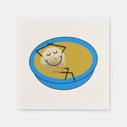 Matzo Ball Soup Napkin Serviette (Vorderseite)
