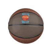 Matzo Baller Funny Basketball Hanukkah Geschenk (Vorderseite)
