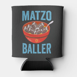 Matzo Baller Funny Football Hanukkah Rugby Geschen Dosenkühler