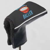 Matzo Baller Funny Golf Hanukkah Holiday Geschenk Golf Headcover (3/4 Vorderseite)