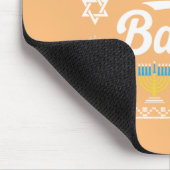 Matzo Baller Long Sleeve Funny Hanukkah Geschenke Mousepad (Ecke)