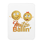 Matzo Ballin'. Pessach Segel Magnet (Vertikal)