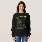 Matzo Balls Nutrition Fakten Jüdische Hanukkah Chr Sweatshirt (Vorne ganz)
