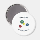 Matzo Bocce Ball Magnet (Vorderseite/Rückseite)