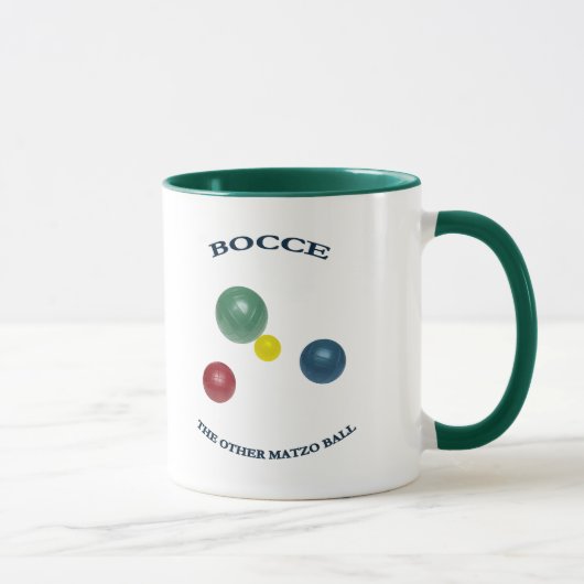 Matzo Bocce Ball Tasse (Rechts)