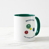 Matzo Bocce Ball Tasse (VorderseiteRechts)