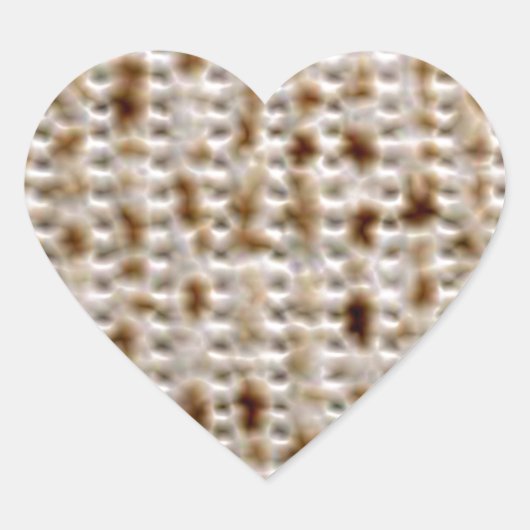 MATZO HEART STICKER (Vorderseite)
