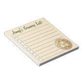 Matzo Matzah Ball Soup Jüdische Küche Pessach Notizblock (angewinkelt)