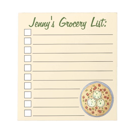 Matzo Matzah Ball Soup Jüdische Küche Pessach Notizblock (Vorderseite)