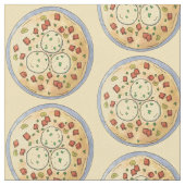 Matzo Matzah Ball Soup Jüdische Küche Pessach Stoff (Nahaufnahme)