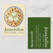 Matzo Matzah Ball Soup Jüdische Küche Pessach Visitenkarte (Vorne/Hinten)