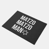 Matzo Matzo Man Jewish Hanukkah Fußmatte (Schrägansicht)