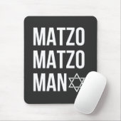 Matzo Matzo Man Jewish Hanukkah Mousepad (Mit Mouse)