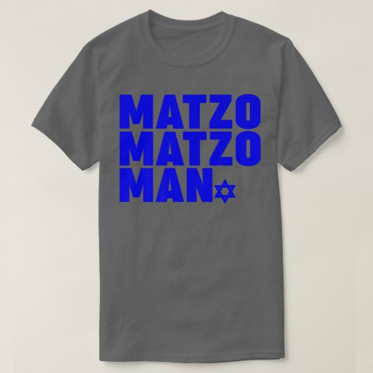 Matzo Matzo Man Premium T - Shirt (Design vorne)