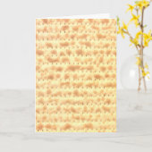 Matzo-Passahfest 4Amy Karte (Gelbe Blume)