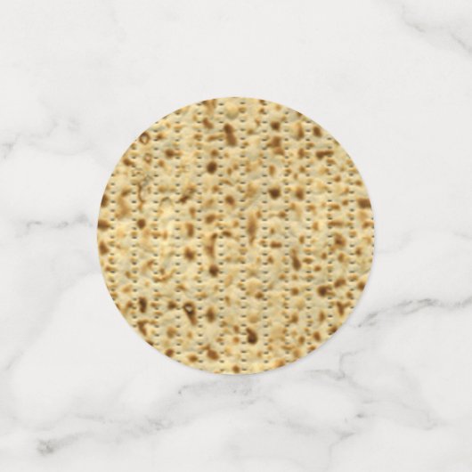 Matzo Passover Konfetti (Klein Vorderseite)