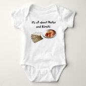 Matzo u. Kimchi Baby Strampler (Vorderseite)