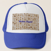 Matzoh Modern Kippah Pessach Seetuch Hut Truckerkappe (Vorderseite)