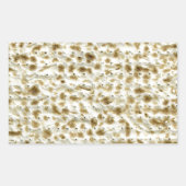 Matzoh Rechteckiger Aufkleber (Vorderseite)