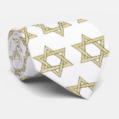 Matzoh Star von David Neck Tie Krawatte (Gerollt)