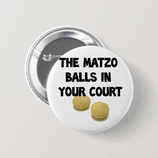 Matzohbälle Button (Vorne & Hinten)