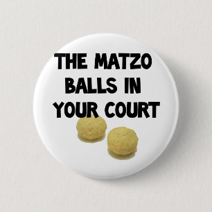 Matzohbälle Button