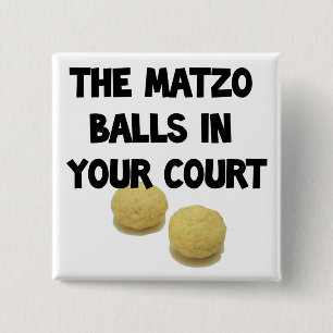 Matzohbälle Button