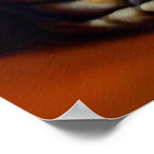 Mau Cat Poster (Ecke)